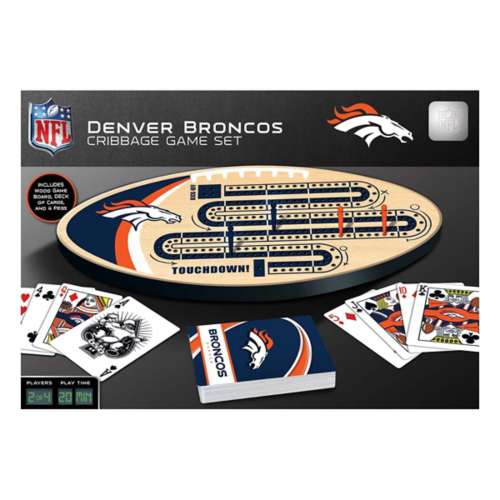 Masterpieces Puzzle Co. Denver Broncos Cribbage Set