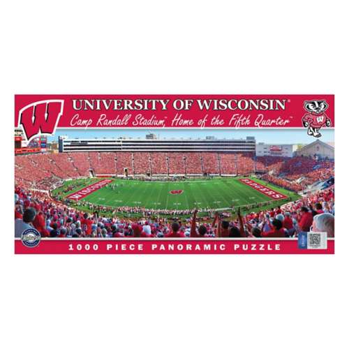 Masterpieces Puzzle Co. Wisconsin Badgers 1000pc Panoramic Puzzle