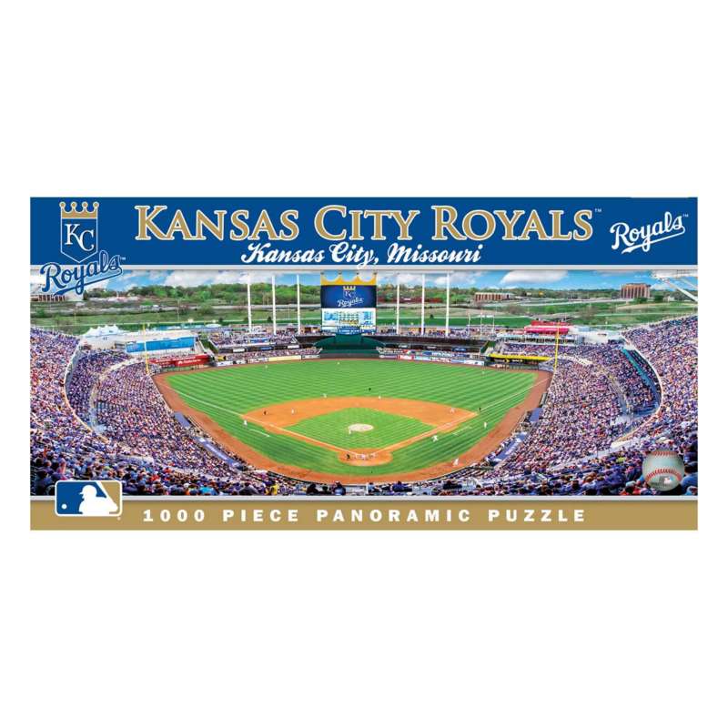 Masterpieces Puzzle Co. Kansas City Royals 1000pc Panoramic Puzzle