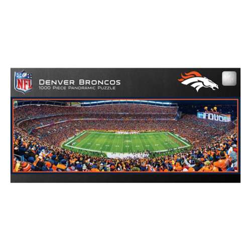 Denver Broncos 1000 Piece Panoramic Puzzle