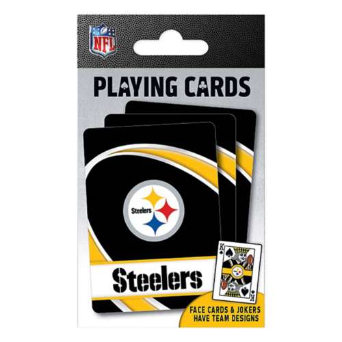 Masterpieces Puzzle Co. Pittsburgh Steelers Playing Cards