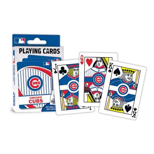 Masterpieces Puzzle Co. Chicago Cubs Playing Cards