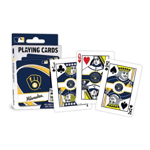 Masterpieces Puzzle Co. Milwaukee Brewers Playing Cards