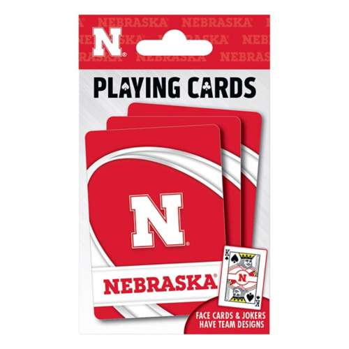 Masterpieces Puzzle Co. Nebraska Cornhuskers Playing Cards