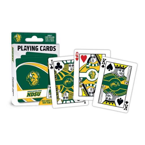 Masterpieces Puzzle Co. North Dakota State Bison Playing Cards