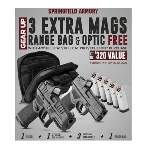 Springfield Armory Echelon Gear Up 2025 Optic Ready 9mm Pistol