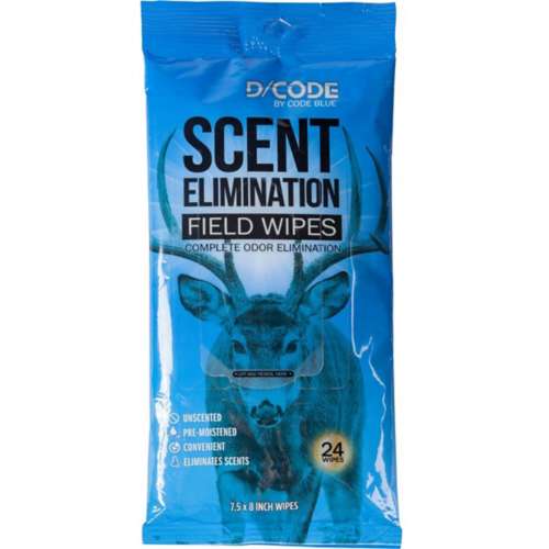 Code Blue Scent Elimination Field Wipes