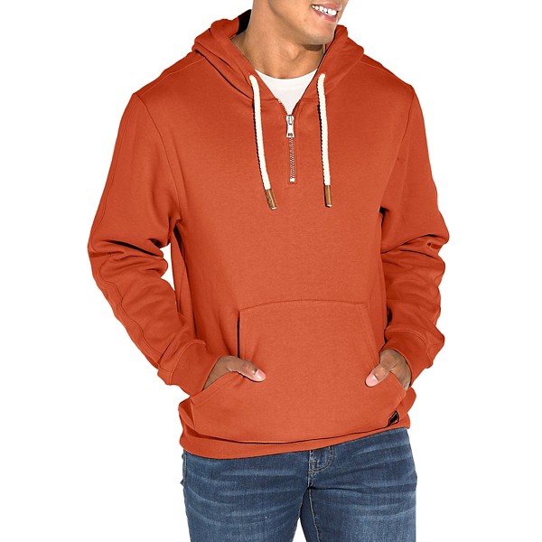 Men's Seeded & Sewn Hunter 1/4 Zip Hoodie product image
