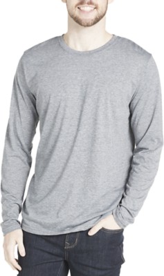 Men's Seeded & Sewn Triblend Long Sleeve T-Shirt