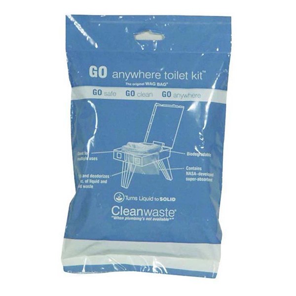 Cleanwaste The Go Anywhere Toilet Kit