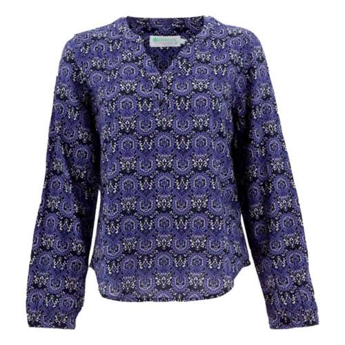 Women's Aventura Jollie Long Sleeve V-Neck Blouse