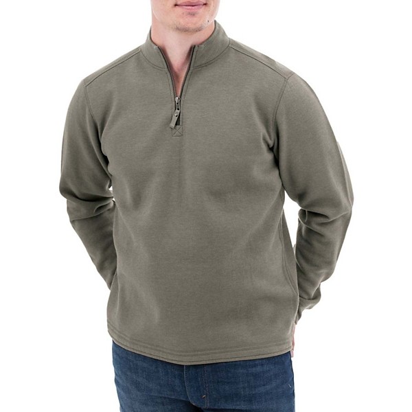 Men's Old Ranch Ozark 1/4 Zip Pullover XLarge Gunmetal