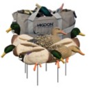 Higdon Magnum Full-Body Mallard, Variety Pk, Flocked Heads + Bag