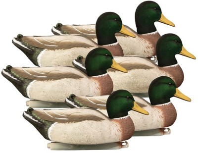 Higdon Magnum Mallard, Foam Filled, Flocked Heads,Drakes