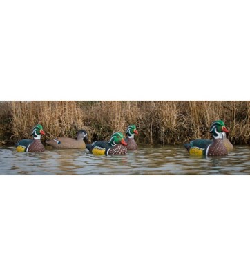 Higdon Standard Wood Duck FOAM FILLED (6pk)