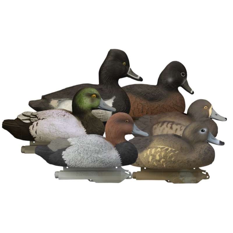 Higdon Standard Diver Decoy Foam Filled 6 Pack