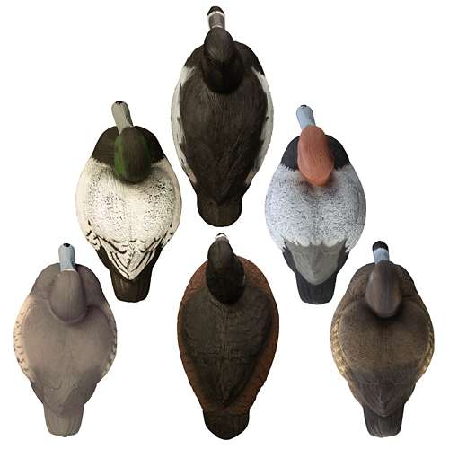 Higdon Standard Diver Decoy Foam Filled 6 Pack