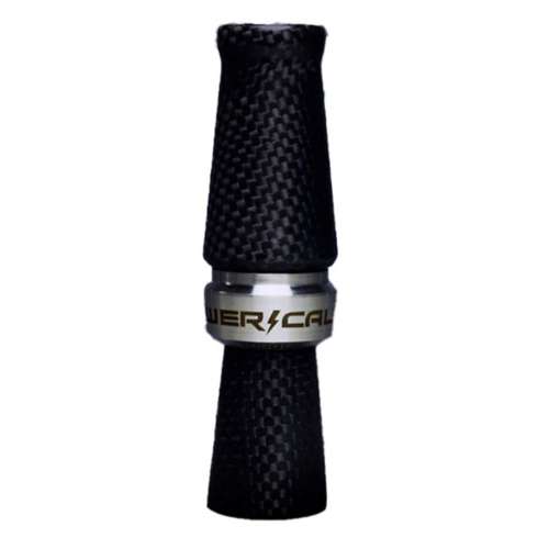 Power Calls Torque CTi, Black (Carbon Fiber / Titanium Toneboard) Double Reed Duck Goose Call