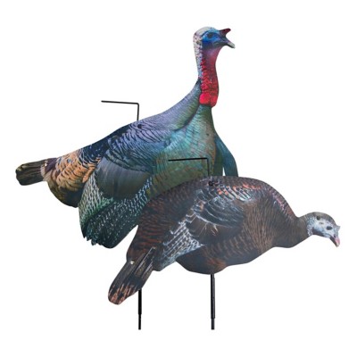 Higdon Flex Turkey Tom and Hen Sihouette Turkey Decoy