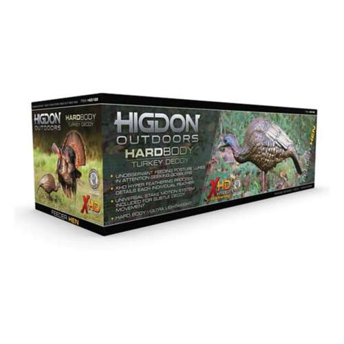 Higdon Hard Body Feeder Hen Turkey Decoy