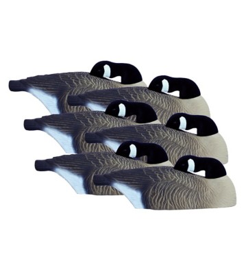 Higdon Standard Half Shell Sleeper Canada Goose Decoys 6-Pack