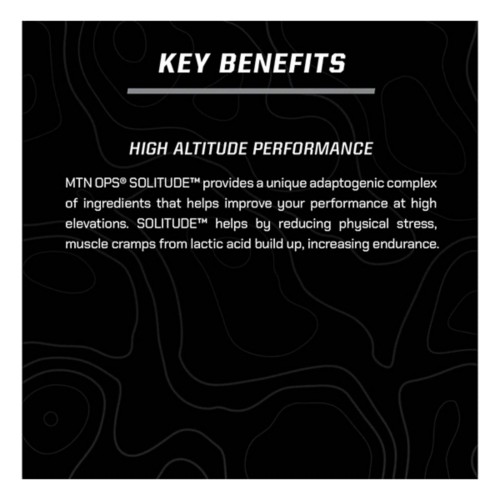 MTN OPS Solitude High Altitude Performance Supplement