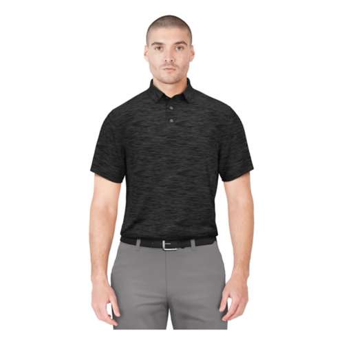 Men's PGA Tour Airflux Jaspe Cotton Golf Polo