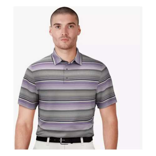 Men's PGA Tour Linear Energy Print Golf Polo