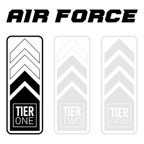 Serfas Air Force makeup Tier One Floor Pump
