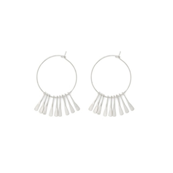 Women's Splendid Iris Dangle Ring Earrings product image