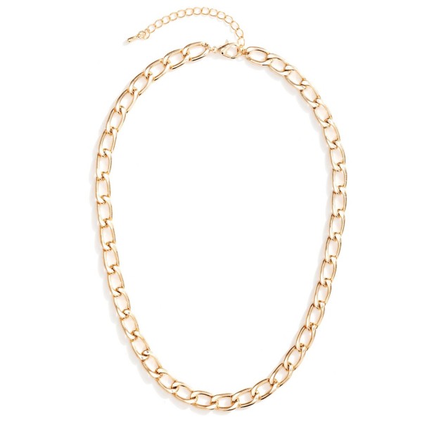 Women's Splendid Iris Chain Link Necklace product image