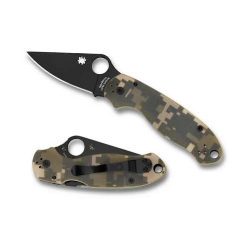 Spyderco, Inc. Para 3 G-10 Digital Camo Pocket Knife