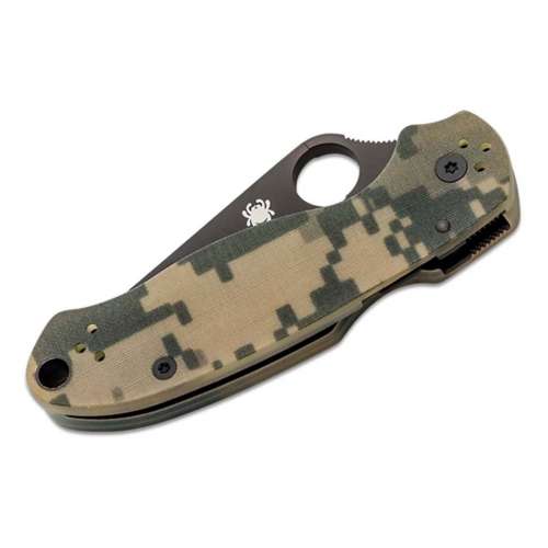 Spyderco Para 3 G-10 Digital Camo Pocket Knife