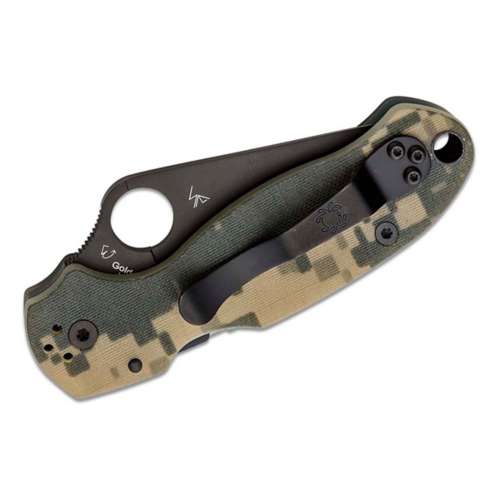 Spyderco Para 3 G-10 Digital Camo Pocket Knife