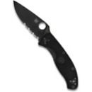 Spyderco, Inc. Tenacious Lightweight Plain Edge Black Blade Pocket Knife