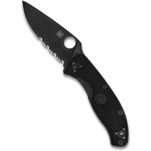 Spyderco, Inc. Tenacious Lightweight Plain Edge Black Blade Pocket Knife