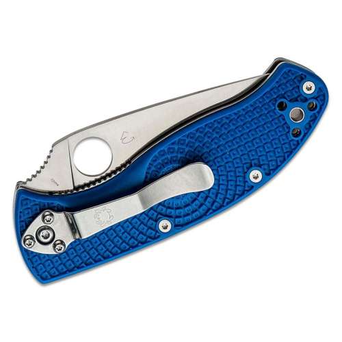 Spyderco Tenacious Lightweight Blue Pocket Knife