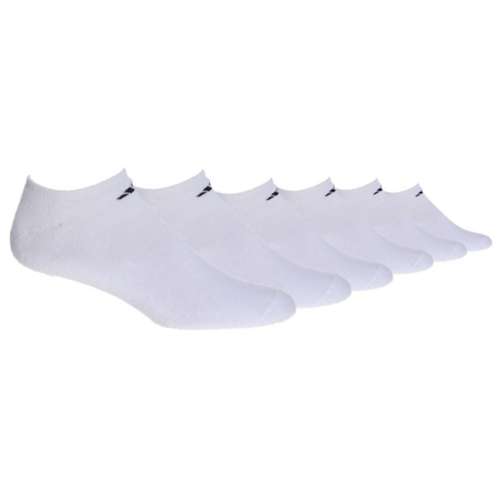 Adult adidas 6 Pack No Show Running Socks