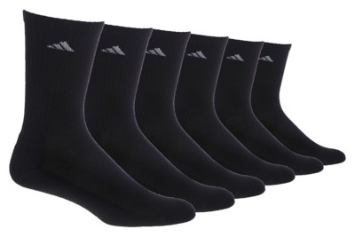 Adult adidas Cushioned 6 Pack Crew Socks