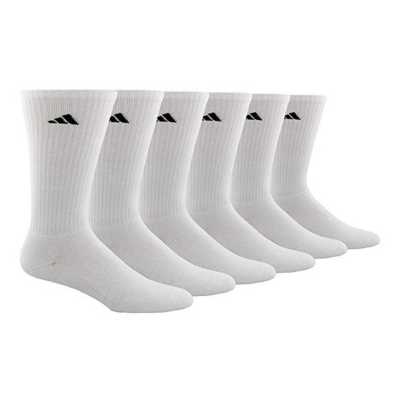 Men's adidas Athletic Cushioned Crew Socks 6-Pack | SCHEELS.com