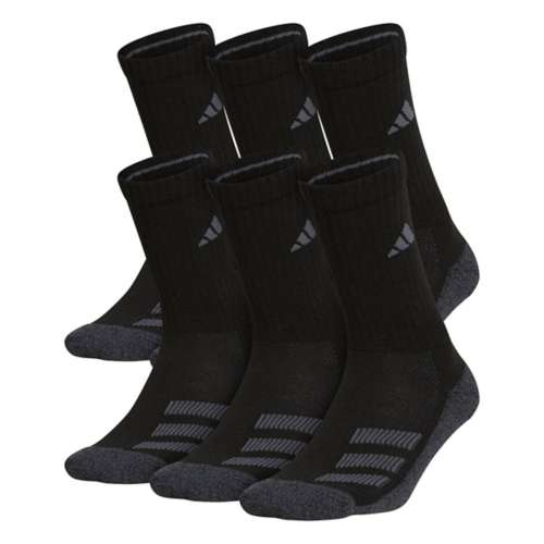 Kids' adidas Cushioned 6 Pack Crew Socks