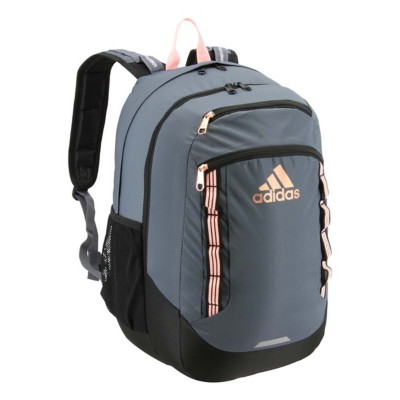 adidas black and rose gold backpack