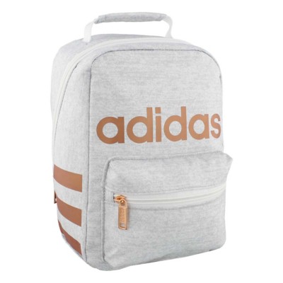 grey adidas lunch bag