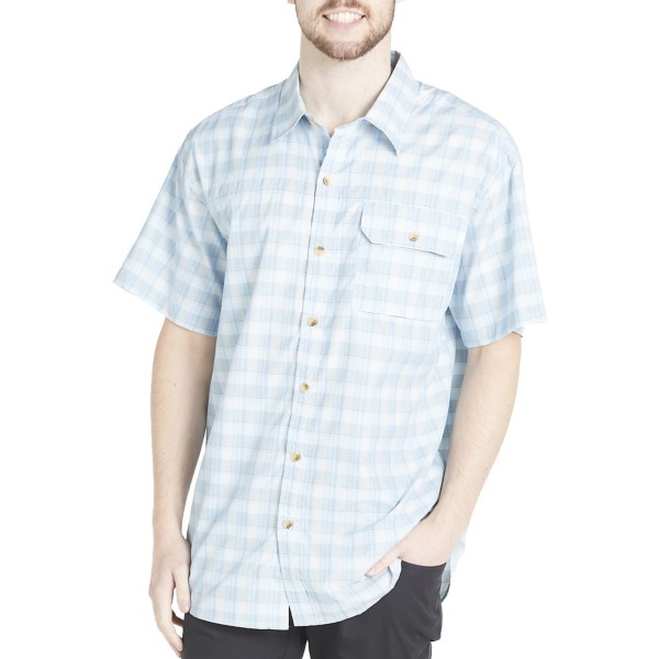 Men's American Outback Lakeside Plaid Quick Dry Short Sleeve Shirt product image