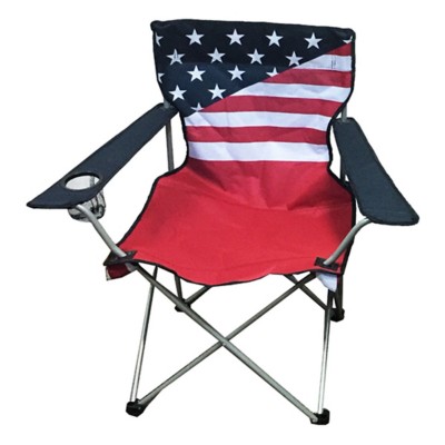 World Famous Sports Stars and Stripes Folding Chair