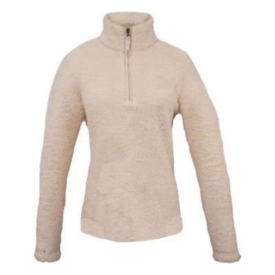 plush fleece pullover