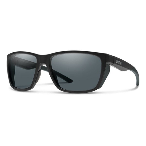 Photos - Sunglasses Smith Optics Men's Smith Longfin Elite Polarized  Matte Black/Polarized Grey Matte Black/Polarized Grey 71673616563 