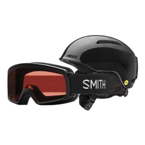Kids' Smith Optics Glide Jr. MIPS Snow Helmet & Rascal Goggles Combo