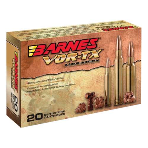 Barnes VOR-TX Rifle Ammunition 20 Round Box