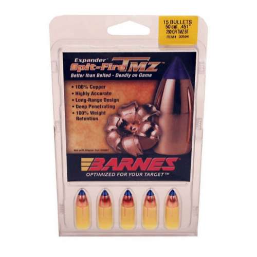 Barnes Bullets Spit-Fire TMZ Muzzleloader Bullets